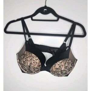 Victoria's Secret Very Sexy Push-Up Bra Underwire Padded Tiger Face 36D